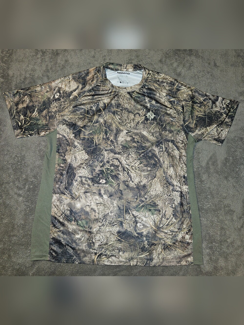 Nomad - Men’s Pursuit Short Sleeve Shirt - Mossy Oak Migrate